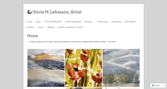 Desktop Screenshot of anitahlehmannartist.com